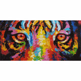 Painting by Numbers Tiger Eyes Modern Animal Art