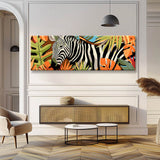 Painting by Numbers Panorama Zebra in The Flower Field II