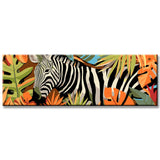 Painting by Numbers Panorama Zebra in The Flower Field II