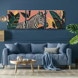 Paint by Numbers triptych Pano-010-3T