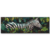 Painting by Numbers Panoramic Zebra in The Jungle