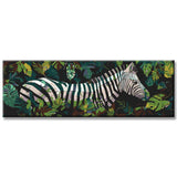 Painting by Numbers Panoramic Zebra in The Jungle