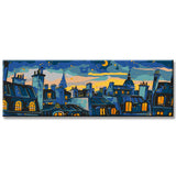 Painting by Numbers Panorama Above The Houses of Paris