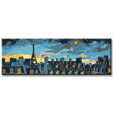 Painting by Numbers Panorama Starry Night Paris