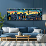 Painting by Numbers Panorama Paris City with Eiffel Tower