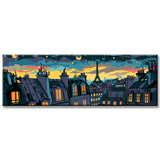 Painting by Numbers Panorama Paris City with Eiffel Tower