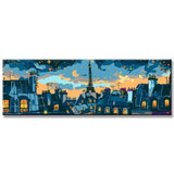 Painting by Numbers Panorama Paris Eiffel Tower