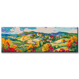 Painting by Numbers Panoramic Village in Tuscany
