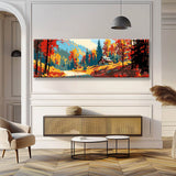 Painting by Numbers Panorama Autumn in A Mountain Landscape III