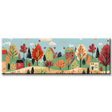 Painting by Numbers Panorama Landscape Folk Art I