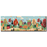 Painting by Numbers Panorama Landscape Folk Art I