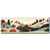 Painting by Numbers Panorama Landscape Folk Art III