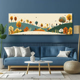 Painting by Numbers Panorama Landscape Folk Art V