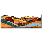 Painting by Numbers Panorama Colorful Fields