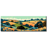 Painting by Numbers Panorama Colorful