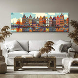 Painting by Numbers Panorama Holland City on The River