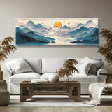 Painting by Numbers Panorama China Mountain Landscape