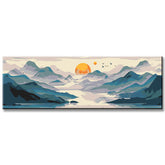 Painting by Numbers Panorama China Mountain Landscape