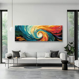 Painting by Numbers Panorama Color Swirl I