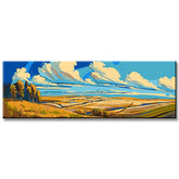 Painting by Numbers Panoramic Wheat Fields