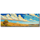 Painting by Numbers Panoramic Cloudscape