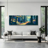Painting by Numbers Panorama Deep in The forest