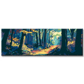 Painting by Numbers Panorama Deep in The forest