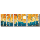 Paint by Numbers triptych Pano-076-3T