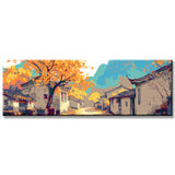 Painting by Numbers Panorama Chinese Village in The Mountains III