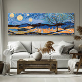 Painting by Numbers Panorama Starry Night Landscape I