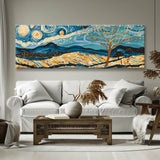 Painting by Numbers Panorama Starry Night Landscape II