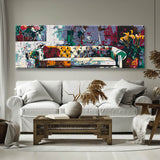 Painting by Numbers Panorama Abstract LIVIng Room I