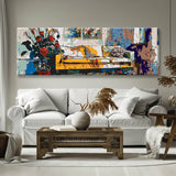 Painting by Numbers Panorama Abstract LIVIng Room III