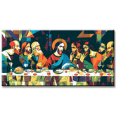 Painting by Numbers Panorama Jesus Last Supper Disciples