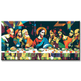 Painting by Numbers Panorama Jesus Last Supper Disciples