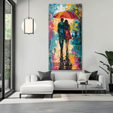 Painting by Numbers Panoramic Couple Under The Umbrella