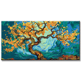 Painting by Numbers Panorama Starry Night Tree in Van Gogh Style II