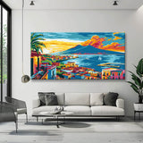 Painting by Numbers Panoramic Evening Atmosphere on The Mediterranean II