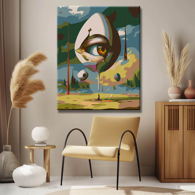 Painting by numbers Lágrima Tear