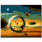 Painting by Numbers Cena Com Despertador Alarm Clock