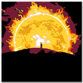 Painting by Numbers Against The Sun