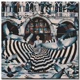 Paint by Numbers Fashion Art in Venice Pigeons I