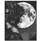Painting by numbers full moon