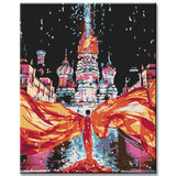 Painting by numbers Red Square