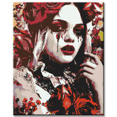 Painting by Numbers Bleeding Roses II