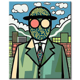 Painting by Numbers Magritte The Son of Man