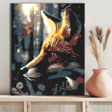 Painting by numbers The Fox and the Wasp