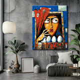 Painting by Numbers Abstract Art Eggshibition I