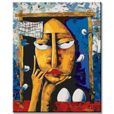 Painting by Numbers Abstract Art Eggshibition II