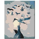 Painting by Numbers Abstract The Jump